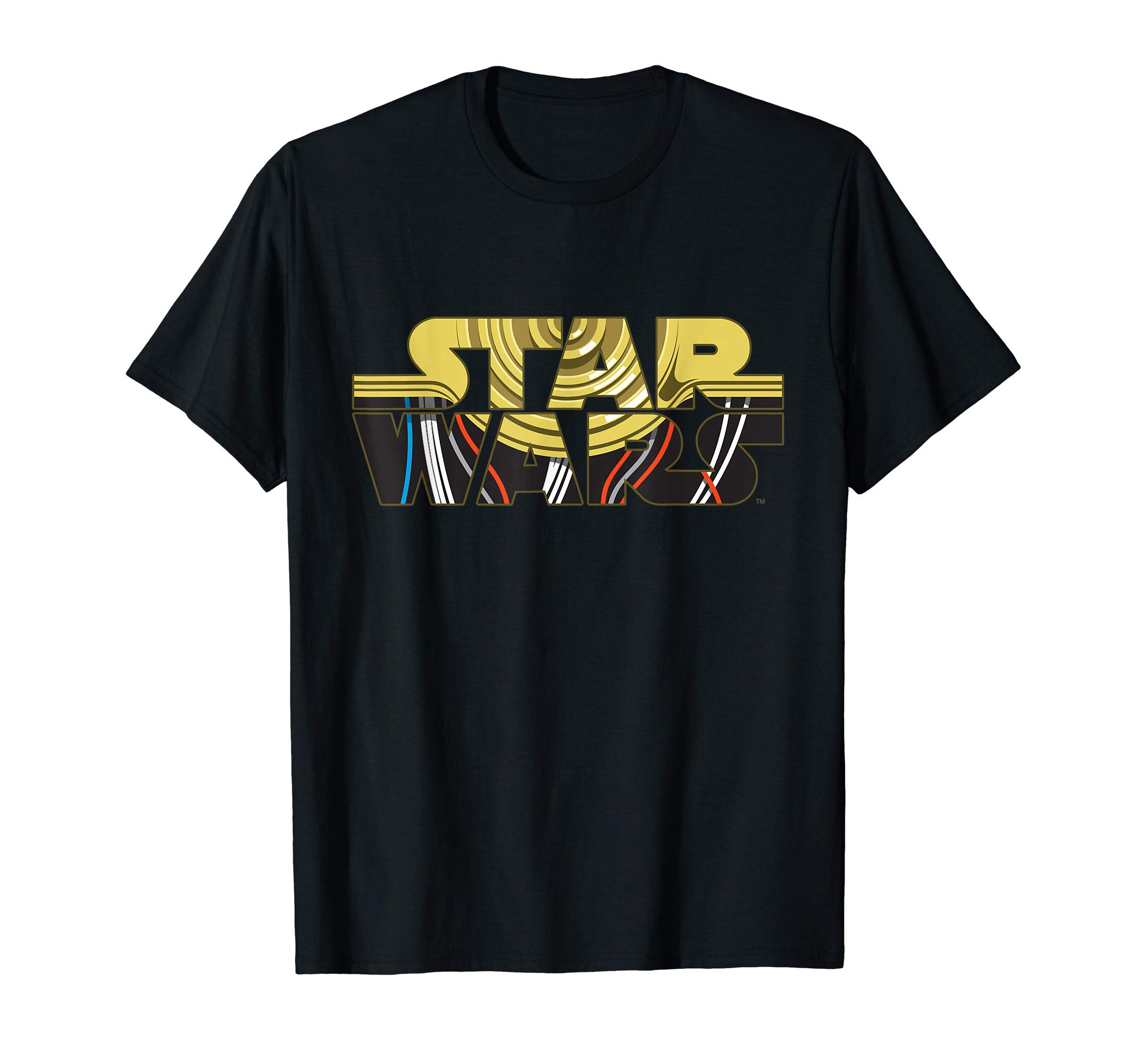 STAR WARSClassic Logo C-3PO T-Shirt T-Shirt