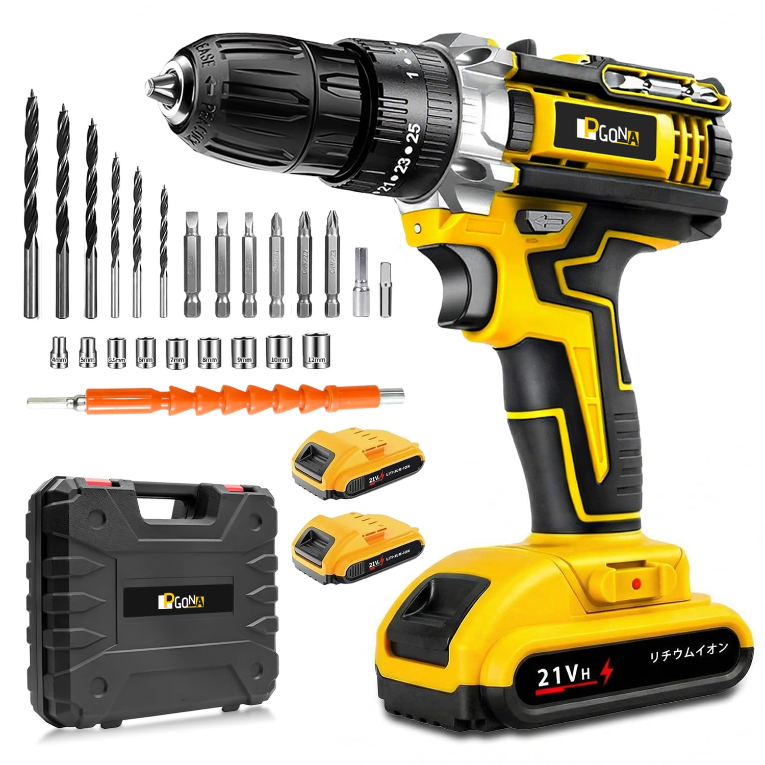Amazon | 【2026年新型・高トルク45N.m】電動ドライバー 21V