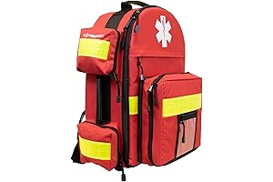 Primacare Empty Emergency Trauma Backpack for O2 Tank