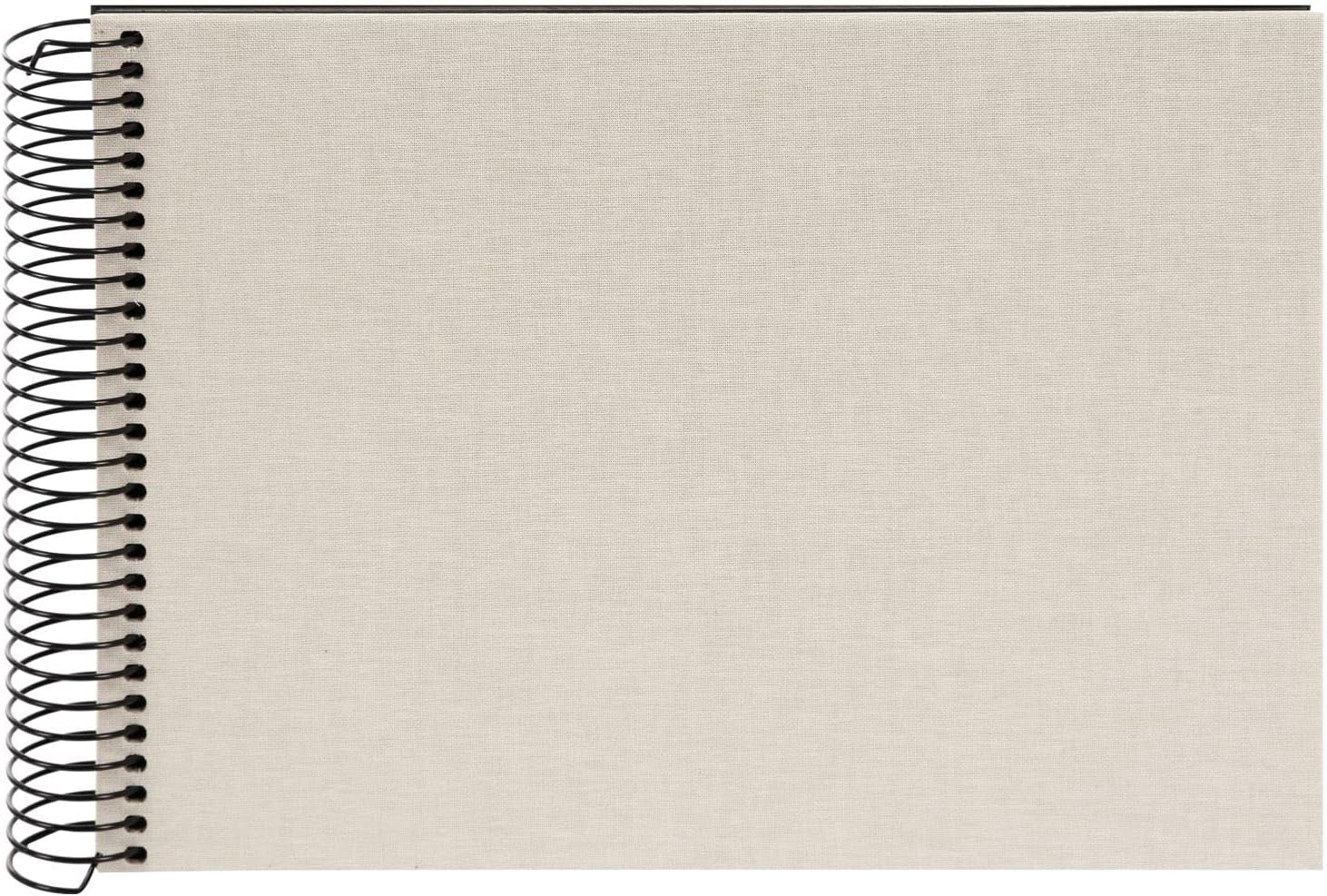 Goldbuch Bella Vista Spiral Album Linen Sandy Grey 24 x 17 cm