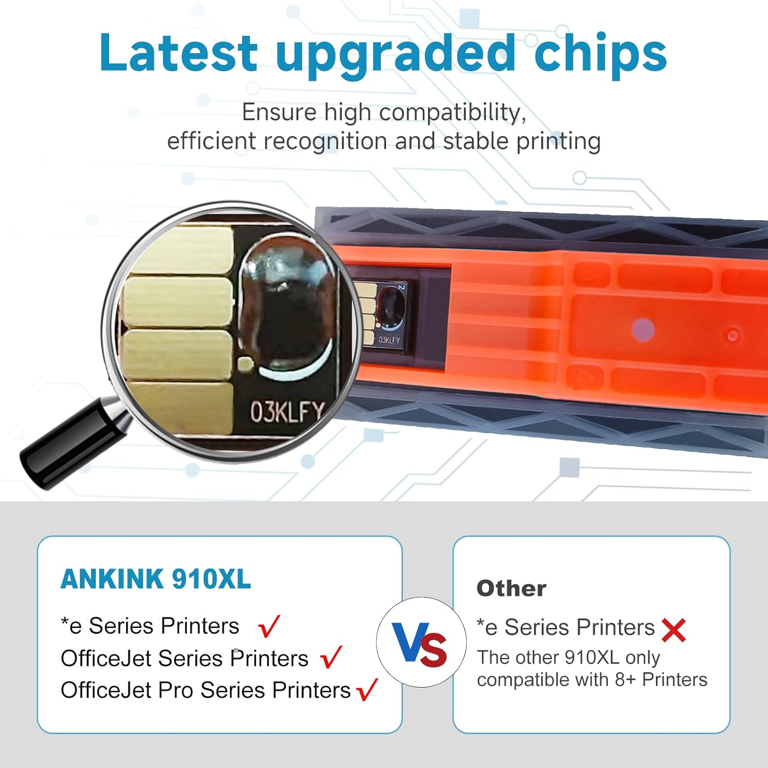 952XL Ink Cartridges Combo Pack Compatible Replacement for HP 952 Ink Cartridges 952 XL HP952XL Combo for OfficeJet 8710 7740 8720 8725 8210 8715 8702 8740 7720 8730 8216 Printer 4 Pack