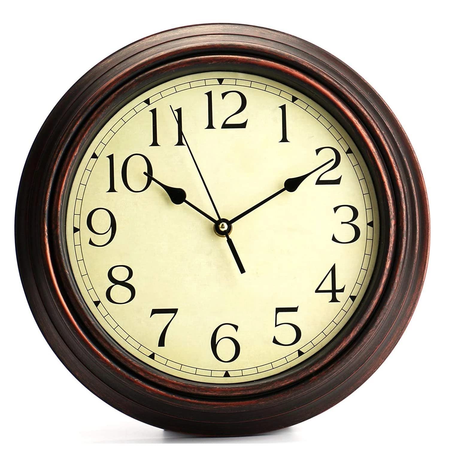 Horloge murale décorative rétro à quartz de qualité supérieure modèle Vision
