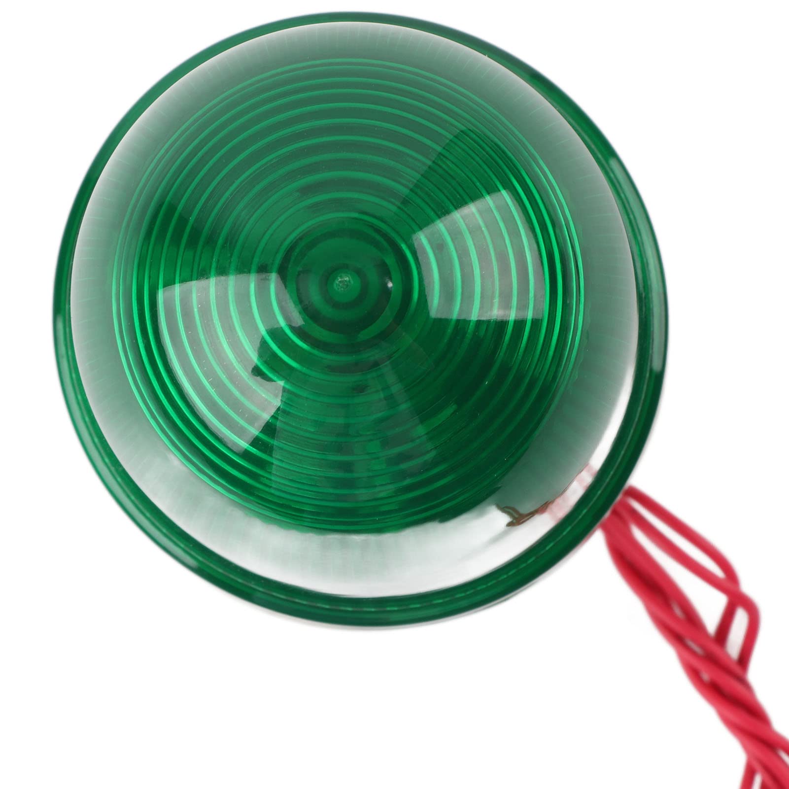 Spia Luminosa BEM-2071 Indicatore Lampeggiante Rotante a LED Spia Rotante Portatile Per Monitoraggio 220 V Ca(Verde)