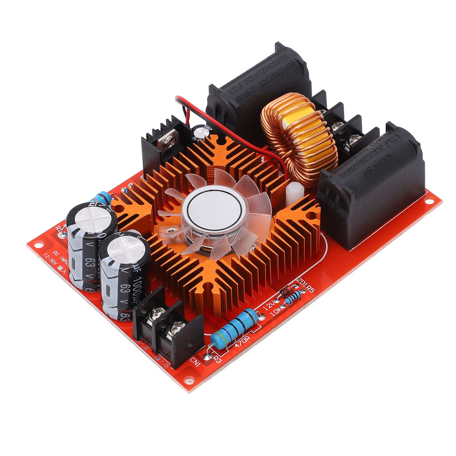Placa Controlador ZVS Flyback DC 12-30V para Calentamiento Inductivo y Generación Alta Tensión Bobina Alto Voltaje