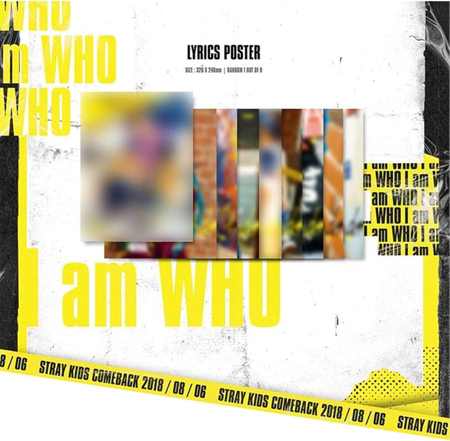 Amazon.com: STRAY KIDS 2nd Mini Album - I am who [ WHO Ver. ] CD +