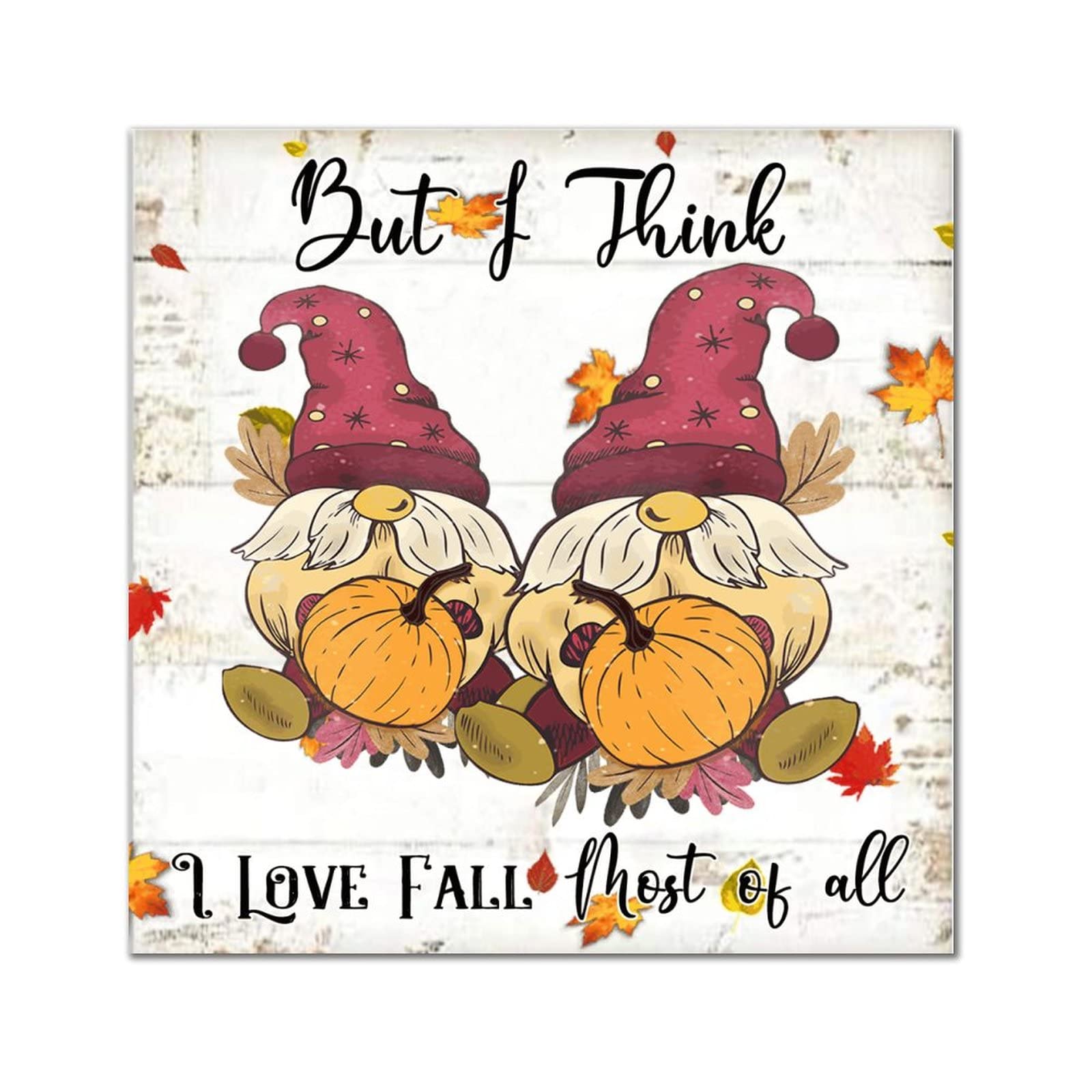 Cadre en bois vintage pour exprimer votre amour de la saison d'automne chez vous