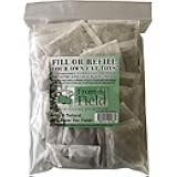 from The Field | Catnip Tea Bags | Ultimate Blend of Catnip & Silver Vine | Biodegradable, Non-GMO, Chemical-Free Refill Packs for Cat Toys | Safe, Potent, Mess-Free | 20 Pack, Made in USA