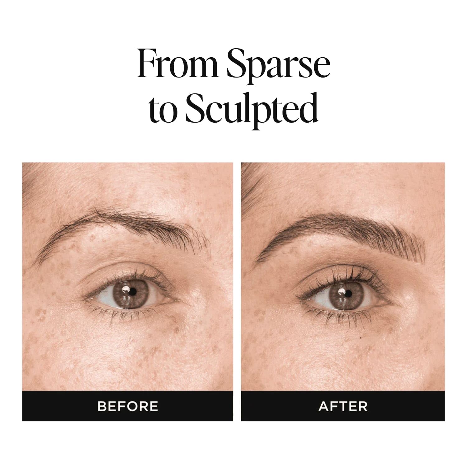 Eyebrowqueen Essential Collection -Eyebrow Kit - Black Brown. (Contains Eyebrow Pencil, Sculpting Gel, Eyebrow Brush, Tweezers, Scissors and Brow Fix Solution).