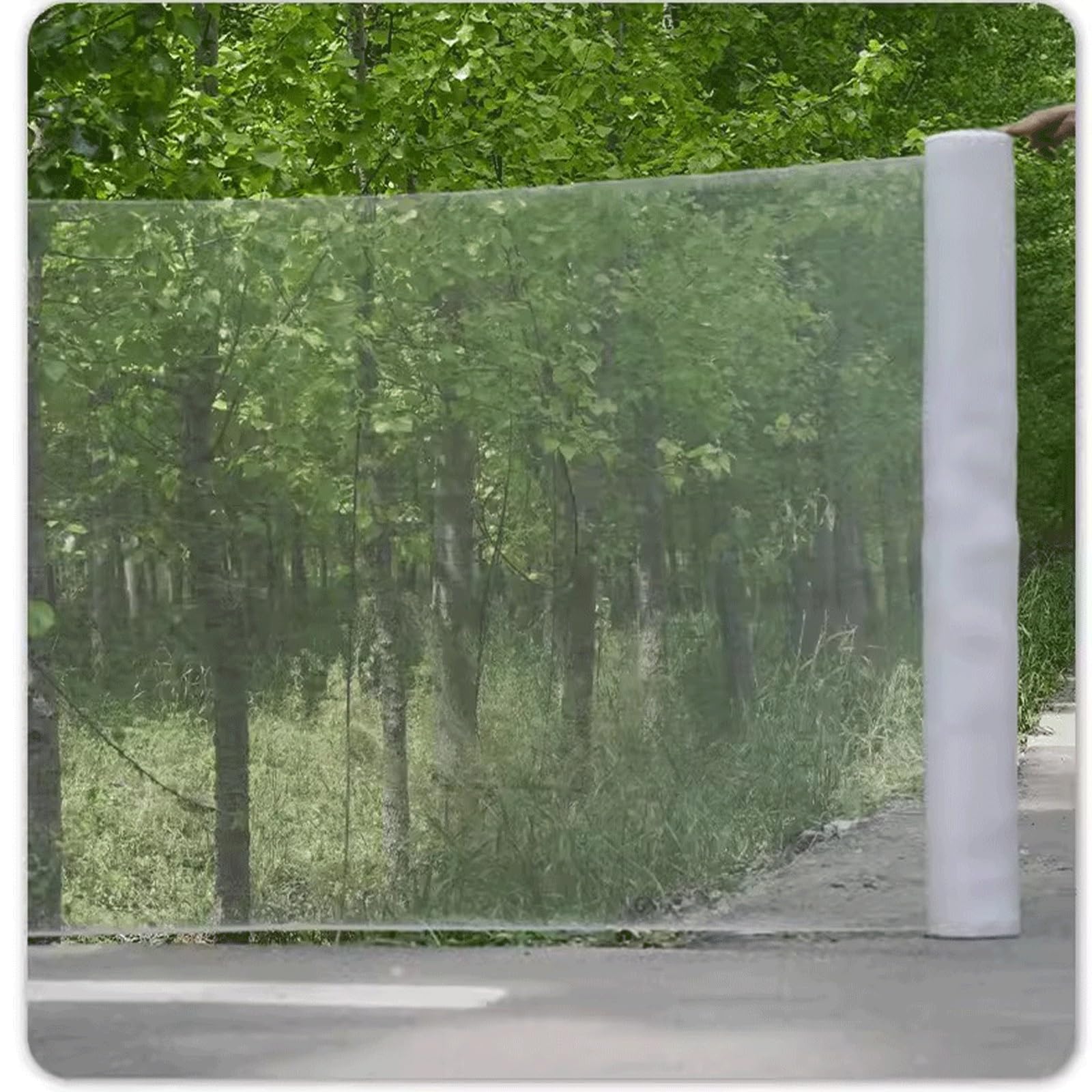 Filet Anti Insecte Blanc, Filet de Jardin Maille Fine, Filet Anti Insecte Arbre Fruitier Oiseaux Tunnel, Filet Anti Grele Filet Moustiquaire Papillon(2x30m)