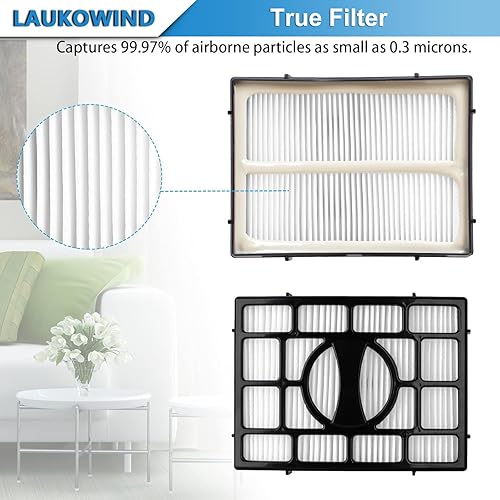 Miniatura 3 de Repuesto para Shark Navigator ZU560, ZU561, ZD201, ZU562, ZU572, UV650, ZU560C, filtro Zero-M Lift-Away Speed Vertical Vacuum Part XFFK560,