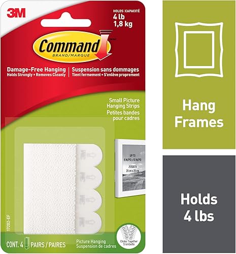 Miniatura 2 de Command, pequeñas tiras para colgar cuadros, 17202