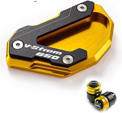 Miniatura 8 de for Suzuki for V-Strom 650XT for VSTROM 650 for DL650 Accessories Side Bracket with Enlarged Support Plate and Tire Air Valve Cover Enlarged