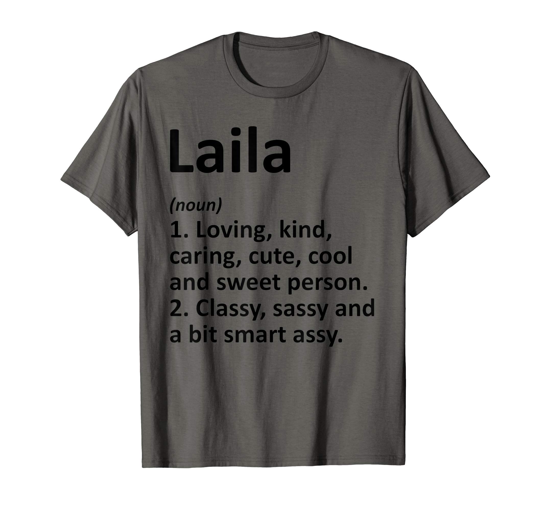 LAILA Definition Personalized Name Funny Birthday Gift Idea T-Shirt