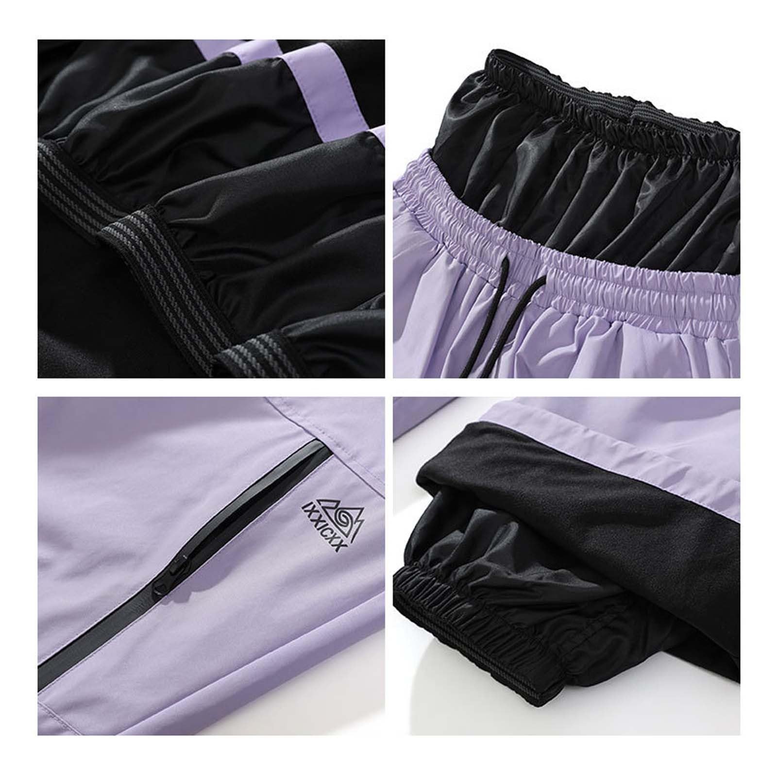 Generisch Traje de esquí para hombre y mujer, resistente al agua, resistente al viento, juego de 2 piezas, traje de nieve, chaqueta de esquí y pantalones, dos piezas, chaqueta cálida para invierno