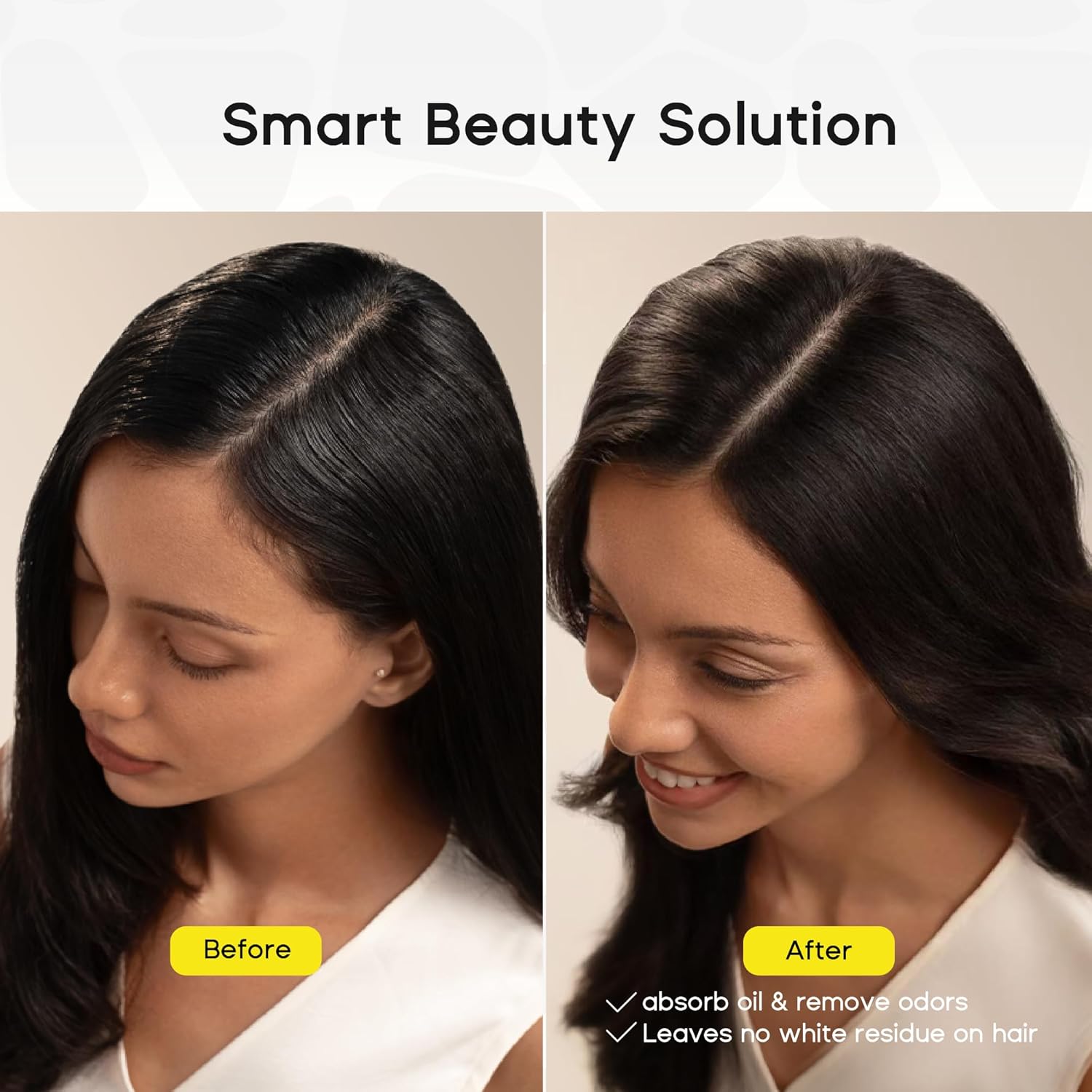 HALOVIDA Dry Shampoo for Women, Invisible Dry Scalp Shampoo Spray for Dark Hair Leaves No White Residue, Absorb Oils, Volumizing & Refresh Hair for 72 Hours, 5.07 Fl Oz - Image 5