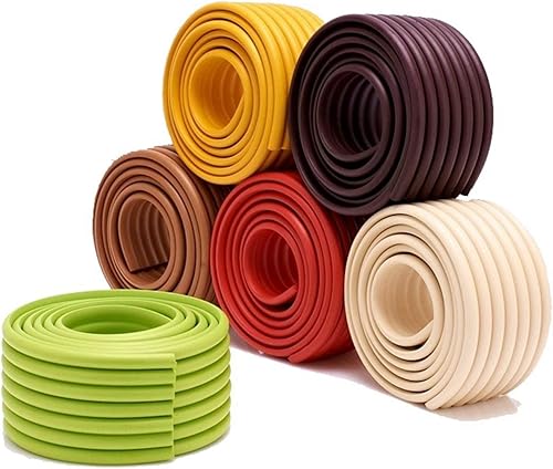 M2cbridge Protección multifuncional de borde y esquina para bebé, protección de seguridad, 6.5 pies (negro)