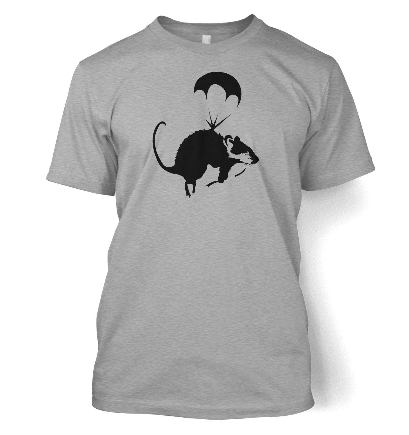 Banksy Parachute Rat - Sport Grey Medium (38/40")
