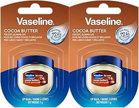Vaseline Lip Therapy Cocoa Burro, balsamo per labbra nutriente per un'idratazione ottimale, burro di cocoa (confezione da 2)