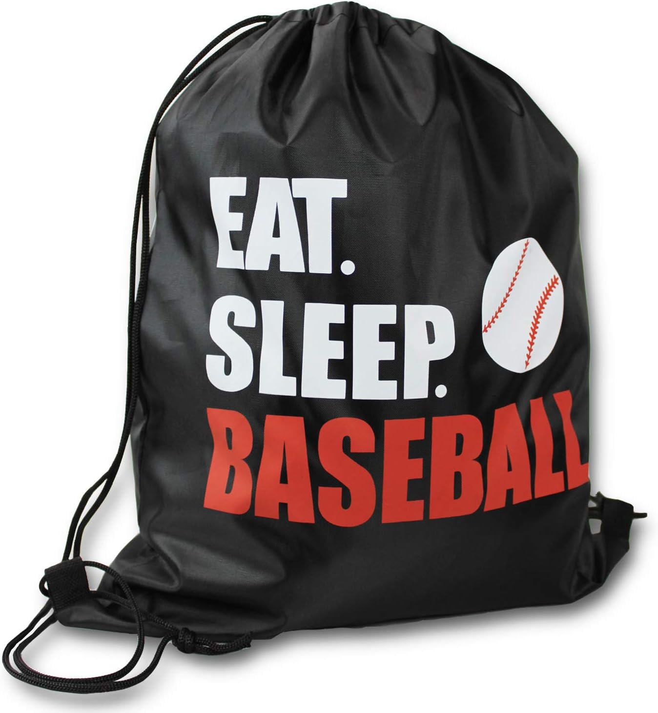 softball drawstring bolsa