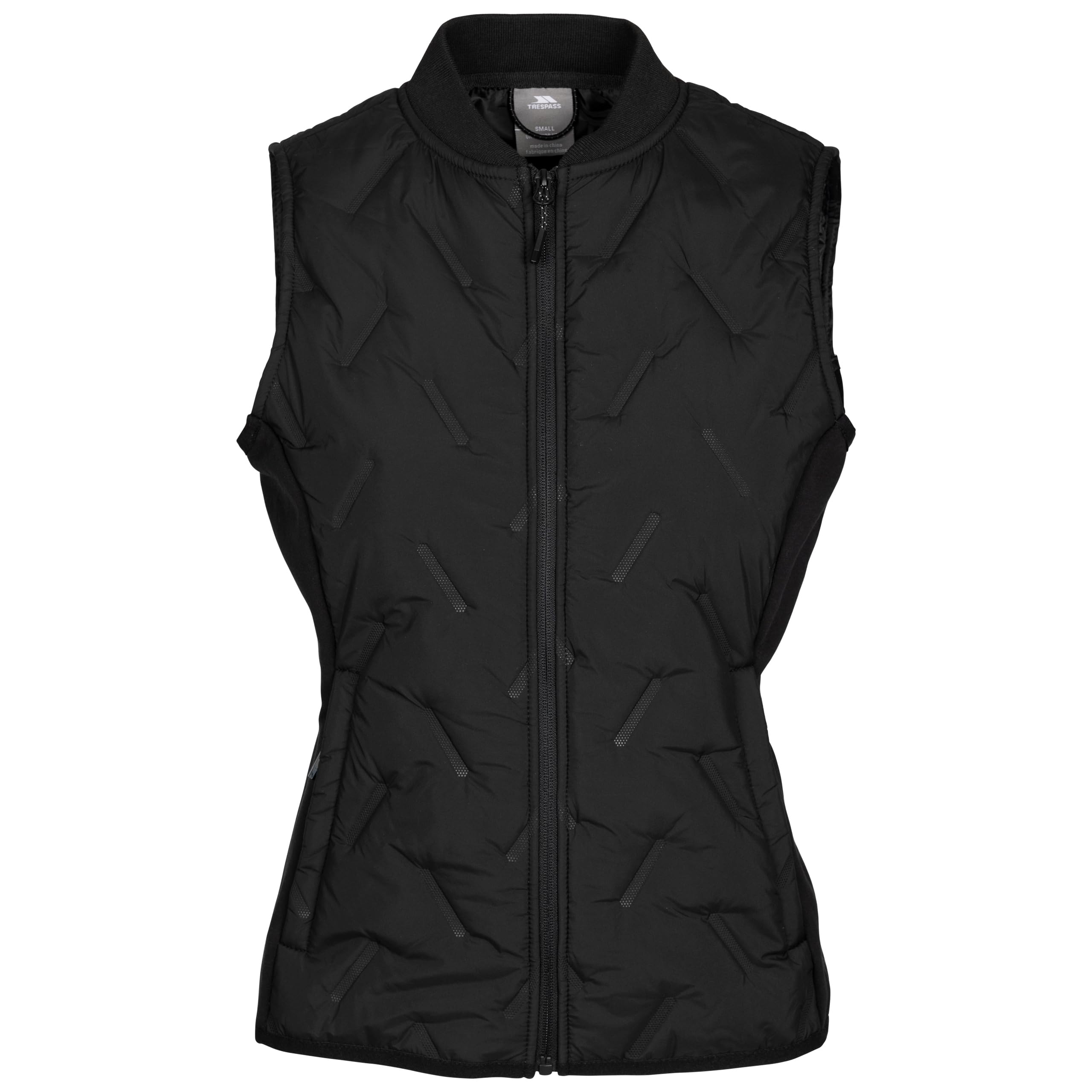 Trespass Womens Activewear Gilet with Faux Down Padding and 2 Zip Pockets Miran