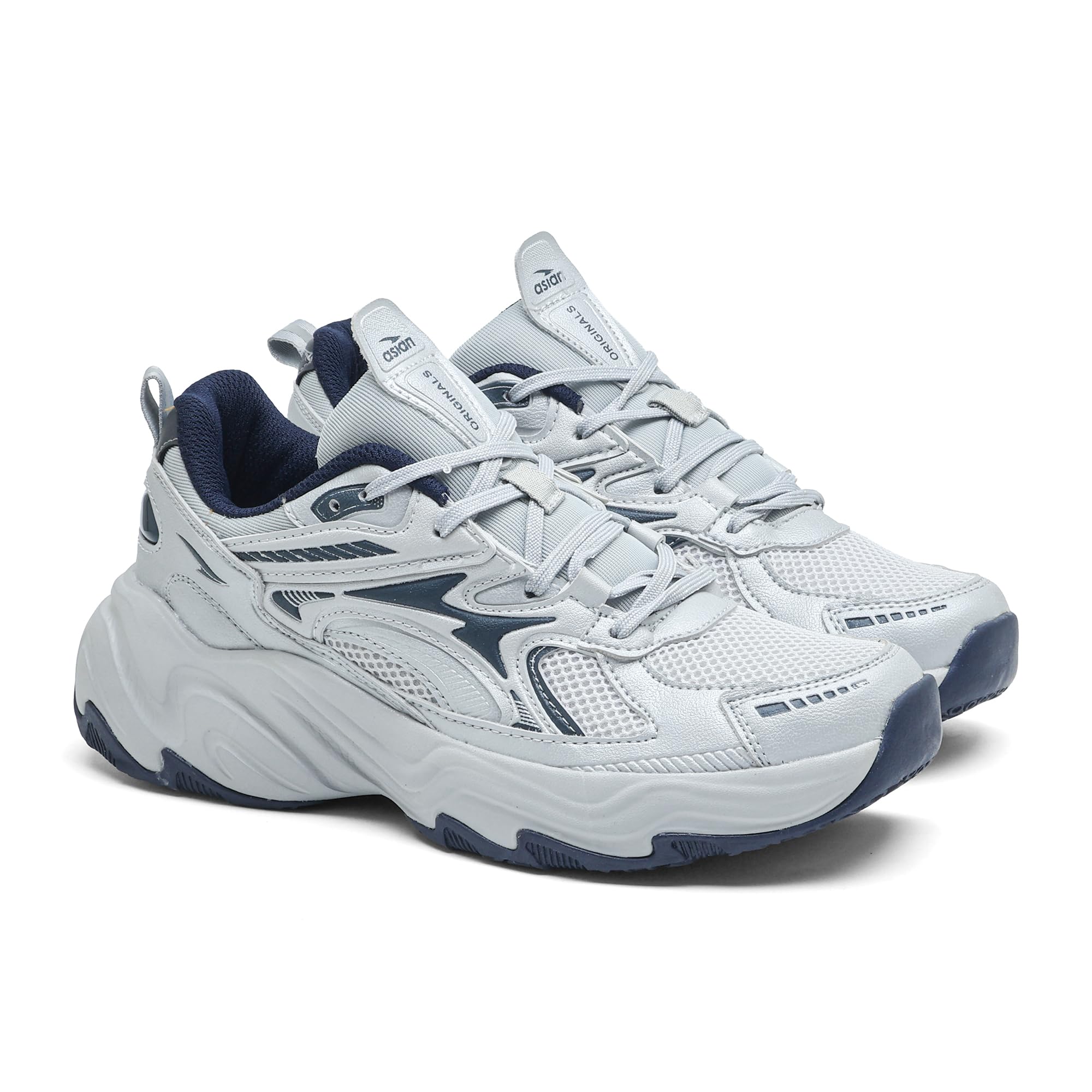 ASIAN Dominator-04 Sneakers for Men | Chunky Stylish Shoes with Premium Comfort, High Grip, Memory Foam Sole & Trendy De