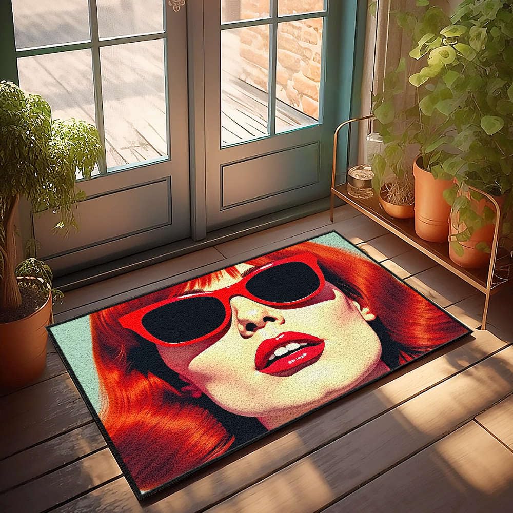 Tapis de douche antidérapant 65 x 90 cm en mousse absorbante pour sol de salle de bain