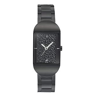 Fastrack Go Skate Analog Black Dial Womens Watch-NN6201KM03