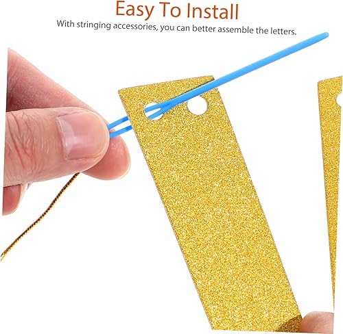 Miniatura 3 de Toddmomy Pancarta de fotos con purpurina de bienvenida de vuelta a la guirnalda de corazones banderines decorativa para jardín, fiesta, jardín,