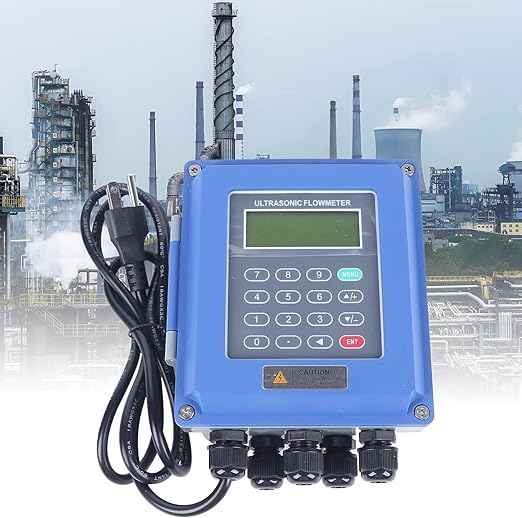 Electronic Flow Meters Ultrasonic Water Flow Meter Digital Portable