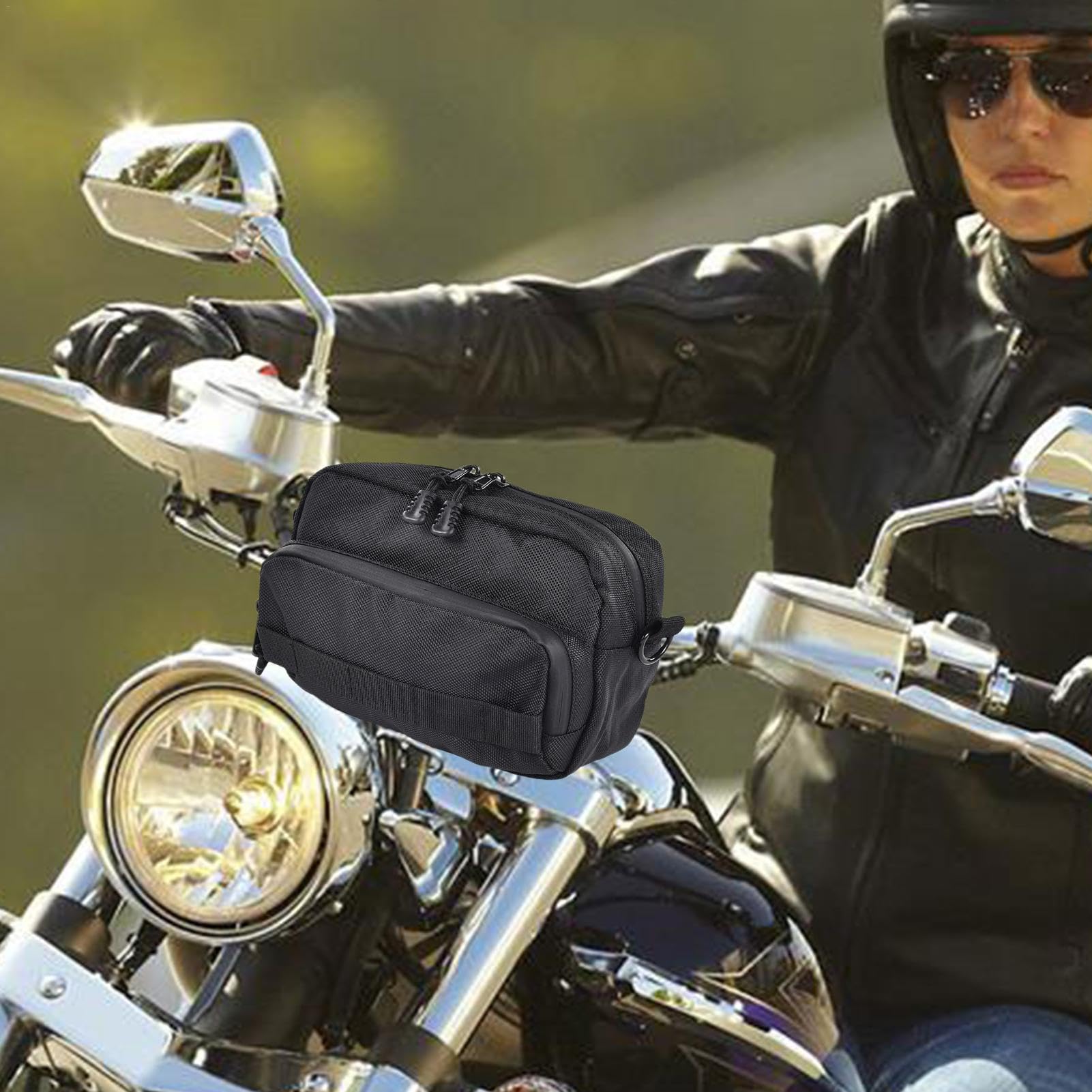 Lenkertasche - Wetterfeste Motorrad-Lenkerausrstung, Gerumige  Aufbewahrungstasche fr Fahrrder | Kompakte Nutztasche aus Tuch :  Amazon.de: Sport & Freizeit