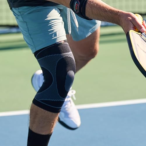 Miniatura 2 de McDavid Rodillera de gel. Manga de compresión elástica para dolor, recuperación, lesiones. Aumenta el flujo sanguíneo y la estabilidad de la rótula.
