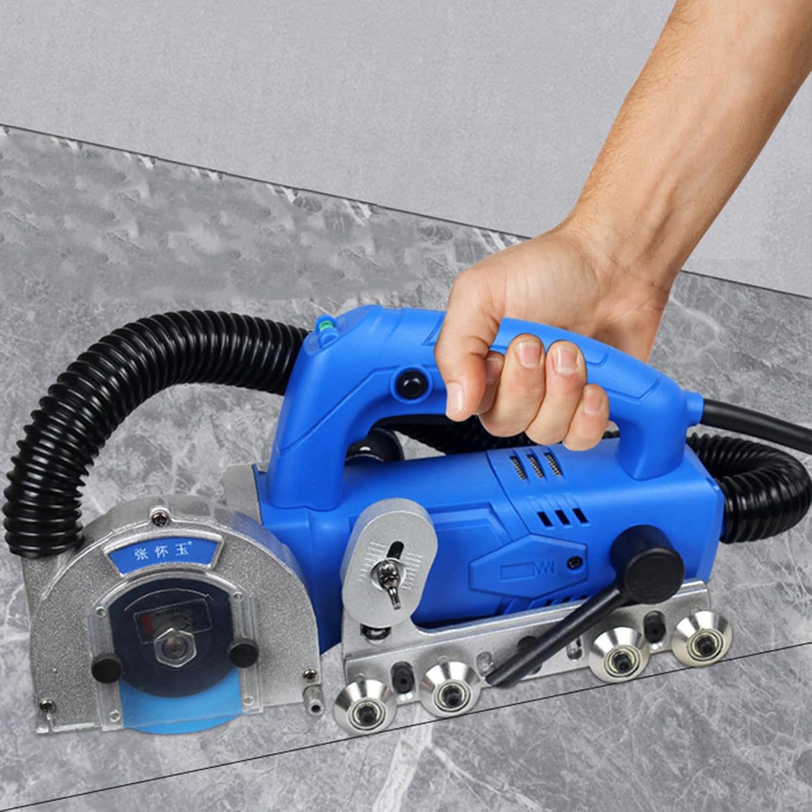 Máquina eléctrica para Limpieza de Juntas de baldosas, Limpiador de Juntas de baldosas de Porcelana sin Polvo, Limpiador de Juntas de Azulejos 9000r / min, para Limpieza de Huecos