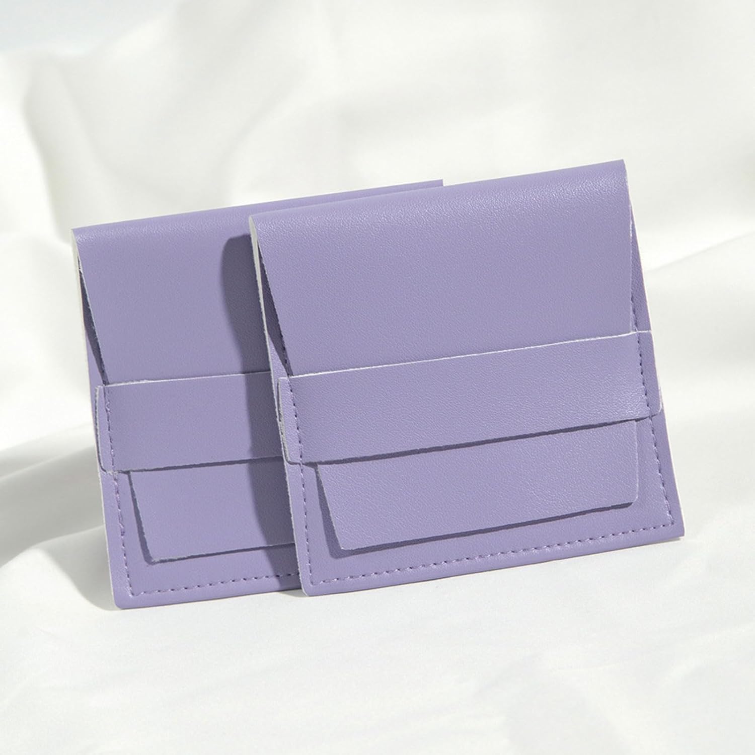30 Pieces PU Leather Bags Jewelry Storage Bags Storage Bag Suitable For Retailers And Leather Jewelry Bag