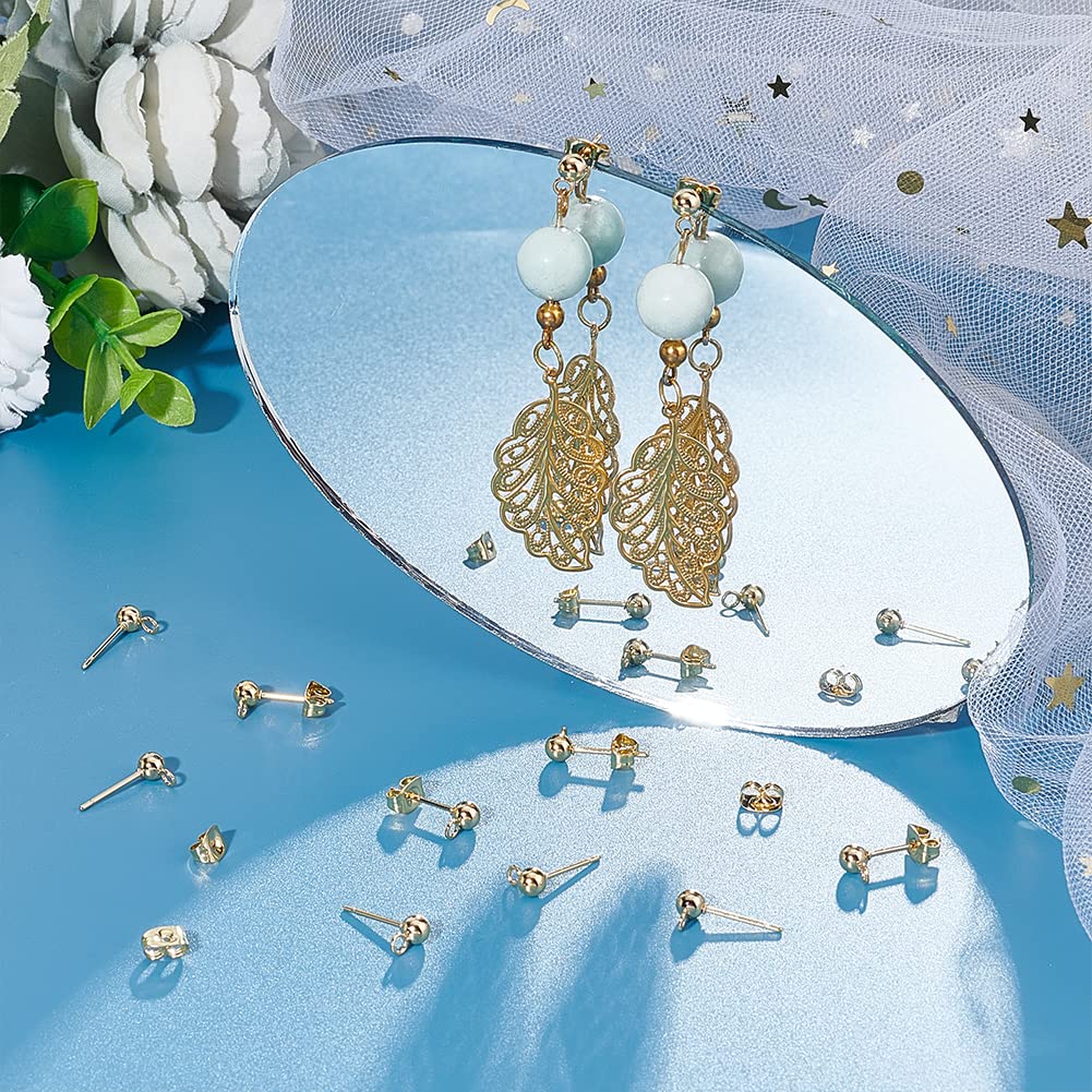 Boucle D'oreille En Acier Inoxydable, 1 Pièce, Oreilles Papillon Fleur