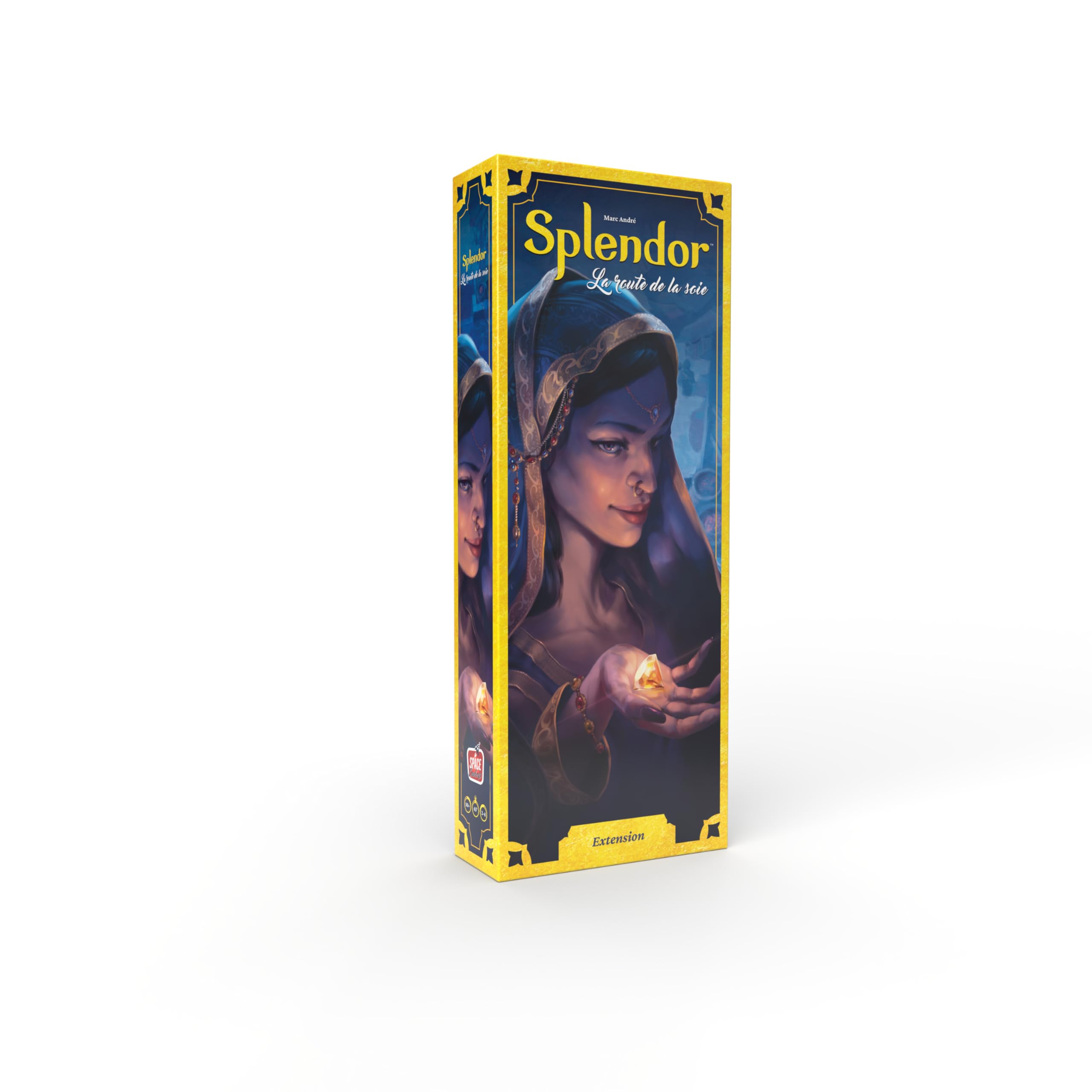 Splendor: Jedwabny Szlak (FR) - Rozszerzenie - Jeu de Cartes - Ponad 10-2 do 4 graczy - 30 do 45 min - Un jeu de Space Cowboys