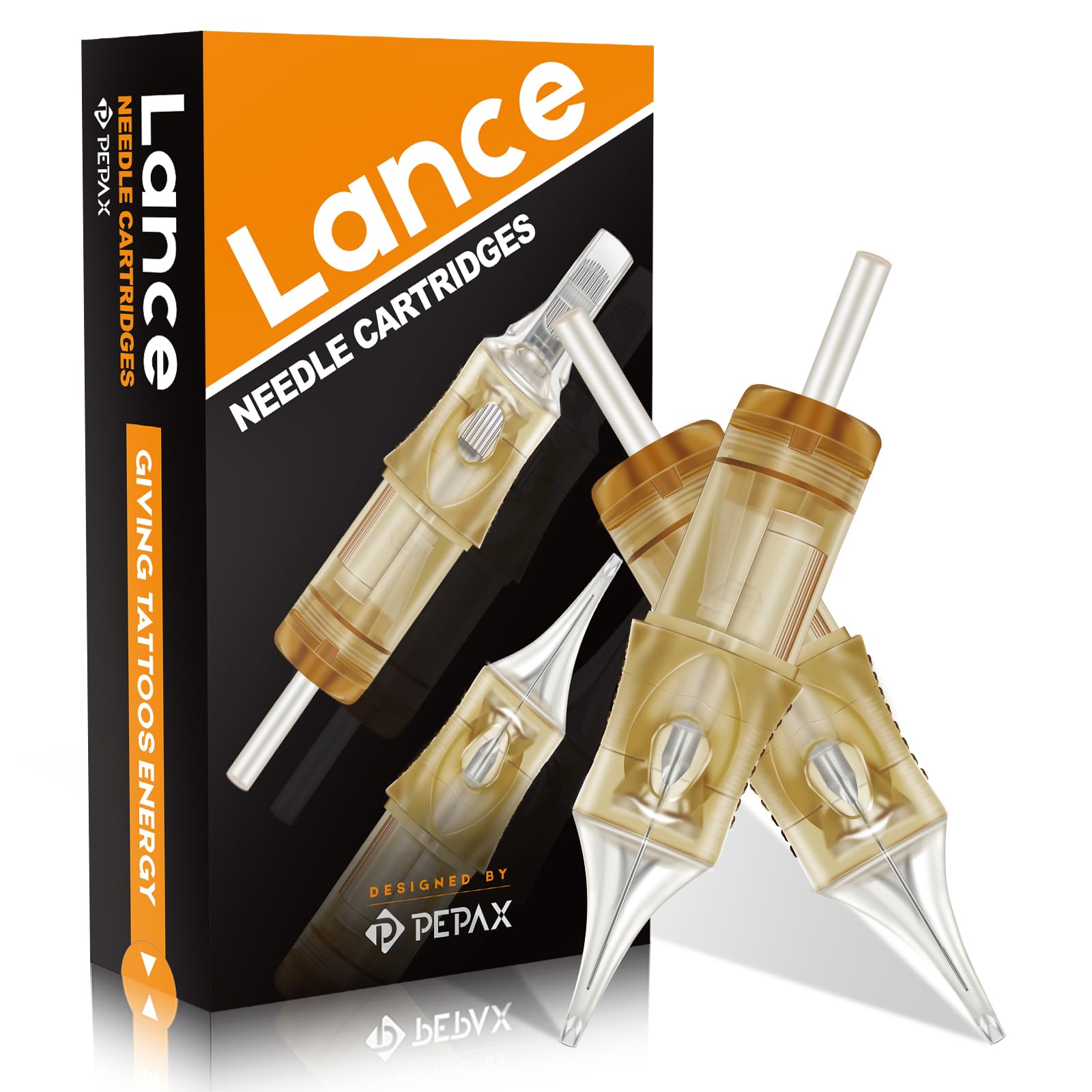 Tattoo Cartridge Nadeln - 20 Stück 0803RLL Professional Tatooine Nadeln Disposable Standard Round Liner Tattoo Zubehör für Tattoo Maschinen