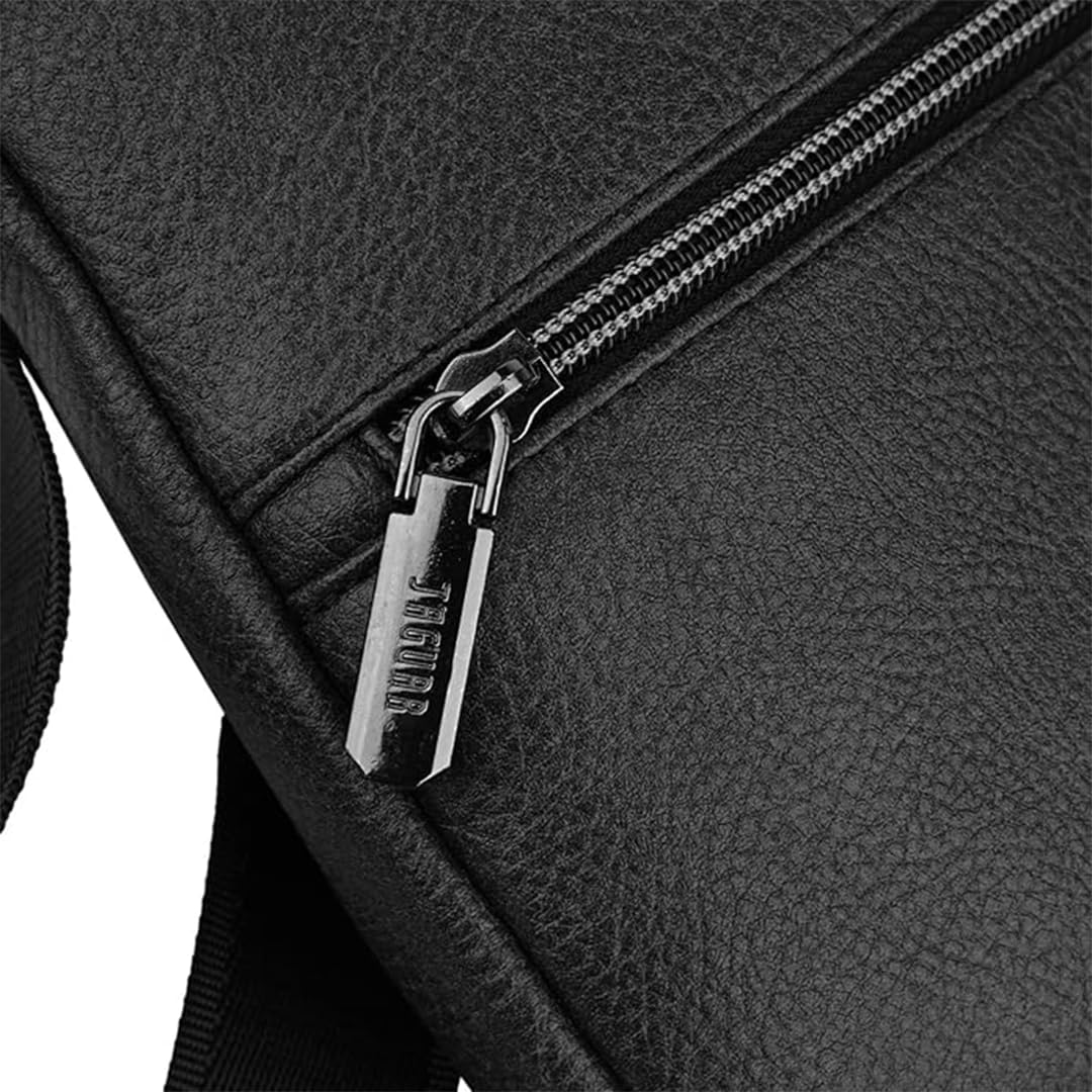 JAGUAR Borsa Tracolla Uomo Firmata in Ecopelle e Colori Eleganti, Borsa a Tracolla Regolabile Borsello Uomo per un Look Casual e Raffinato, Leggera (soli 280gr) e Sicura con 4 Scomparti con Cerniera