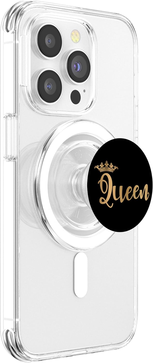 Awayk Queen Stand for Smartphones and Tablets PopSockets PopGrip: Swappable Grip for Phones & Tablets PopSockets PopGrip for MagSafe