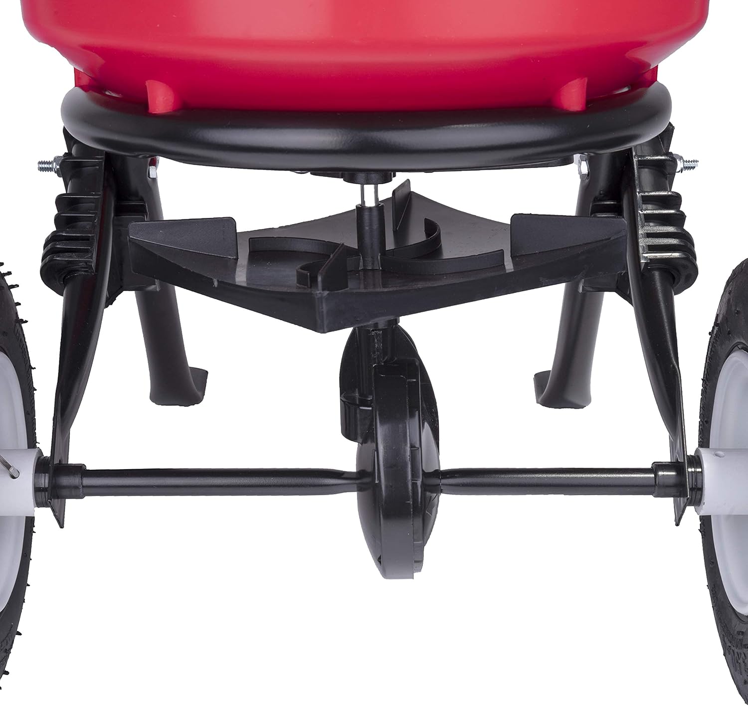 EarthWay 2600APlus 40 LB Walk-Behind Broadcast Fertilizer Spreader, Garden Seeder, Salt Spreader w/9-Inch Pneumatic Wheels, Made in America : Hand Spreaders : Patio, Lawn & Garden