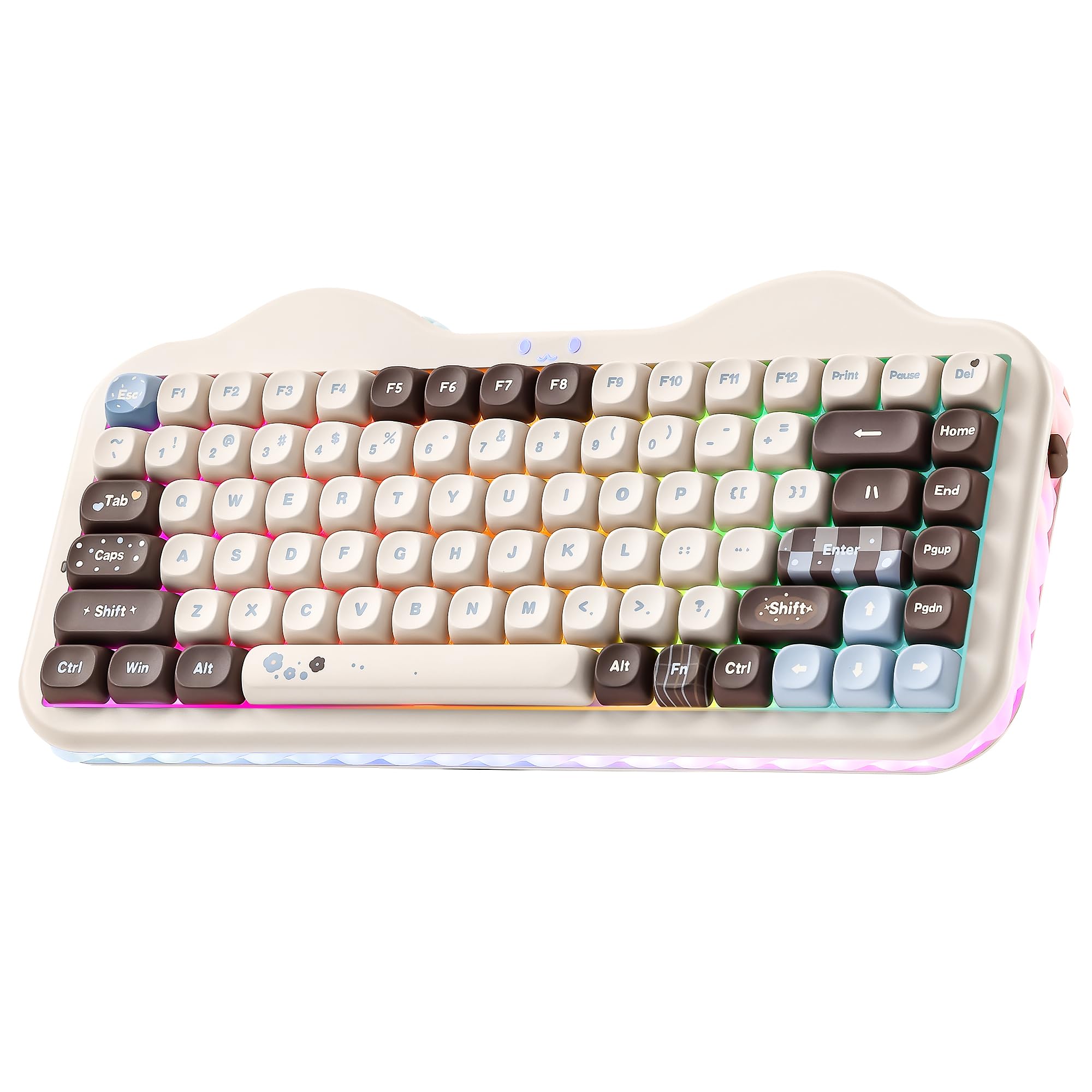 Amazon | YUNZII C75 ワイヤレス メカニカルキーボード 75%レイアウト