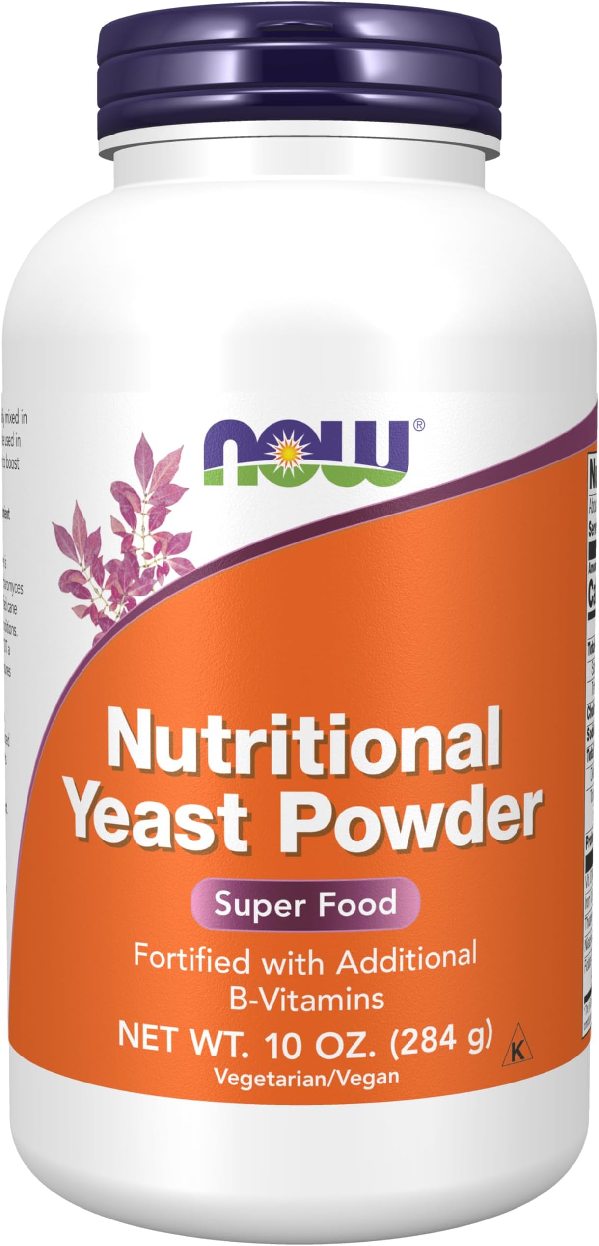NOW Nutritional Yeast Powder,10-Ounce