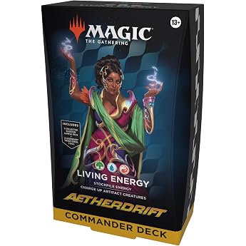 Magic The Gathering Aetherdrift Commander Deck - Living Energy