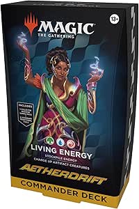 MTG Aetherdrift Commander Deck — Living Energy (Temur)