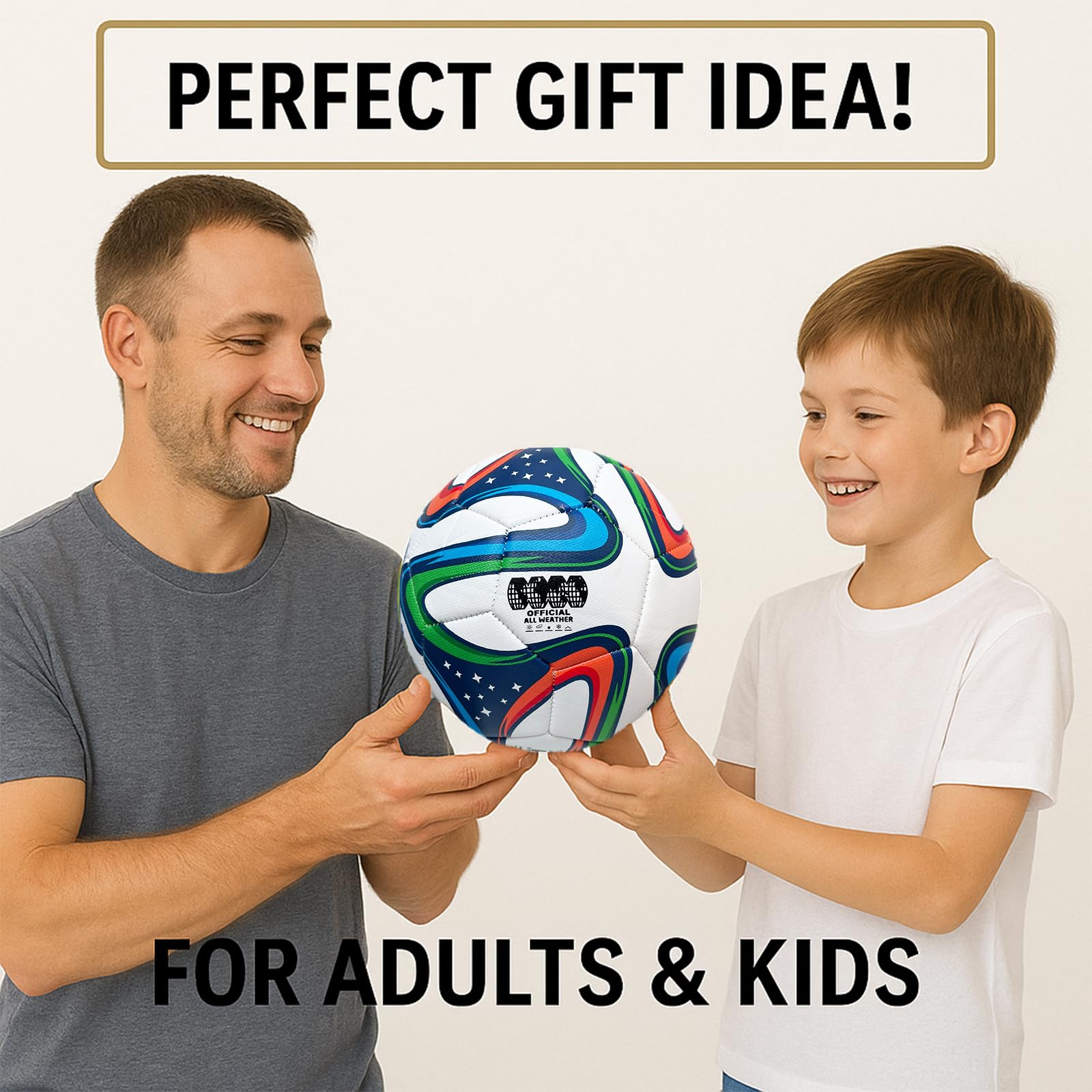 Pallone Da Calcio Taglia 5 Ufficiale – TS-3100 In PU Per Allenamento E Partite Su Qualsiasi Superficie