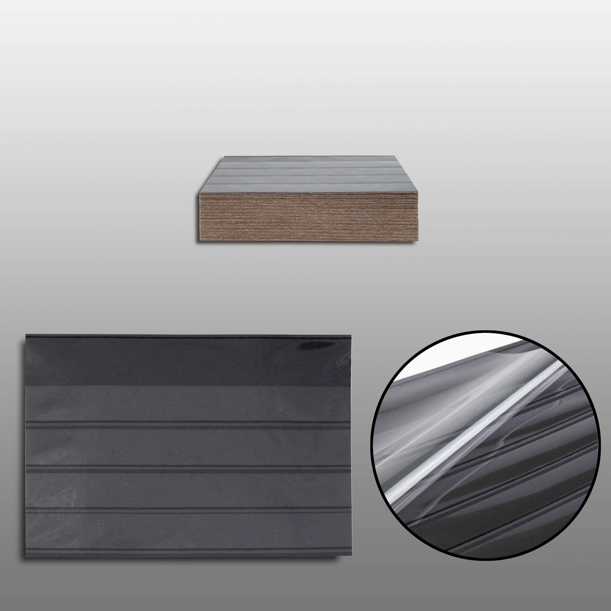 100 Prophila A6/C6 Stock Cards with Protective Film