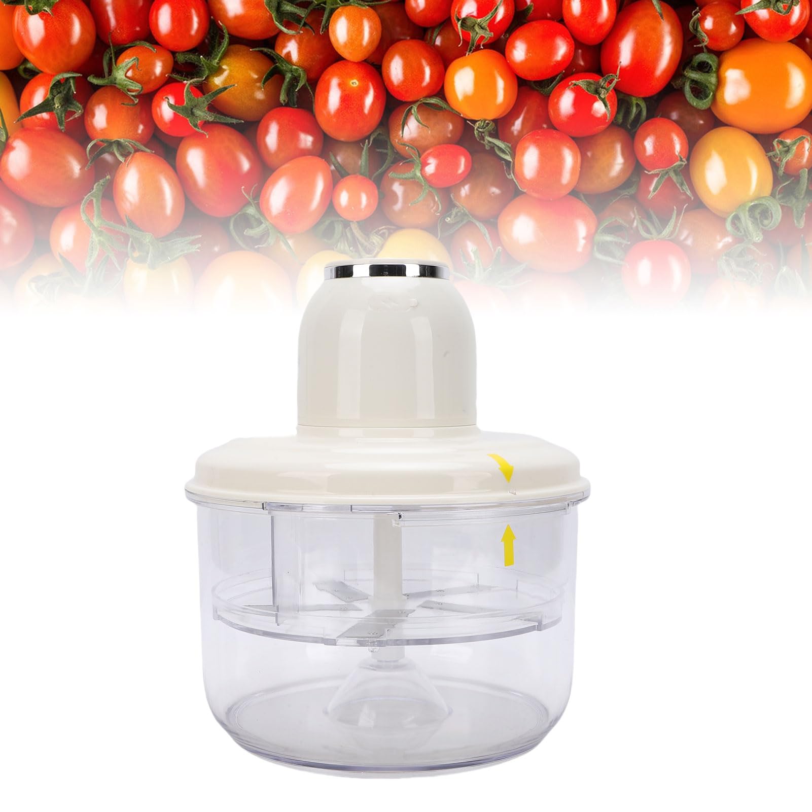 Sxhlseller Macchina Elettrica per Peeling Dell'uva, Macchina per Pelapina di Frutta Automatica Ricaricabile, Strumenti di Rimozione della Pelle di Pomodoro Ciliegia per Cucine per la Casa e (WHITE)