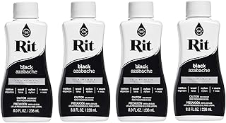 Rit All-Purpose Liquid Dye, 8 Ounce, Black (Fоur Paсk)