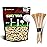 SAPLIZE Golf Tees Bamboo Tees, Pack of 100 (1-1/2)- Biodegradable, Stable Golf Tees