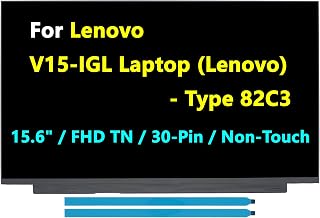 LCD Screen for Lenovo V15-IGL Laptop (Lenovo) - Type 82C3 | 15.6", FHD (1920x1080), Non-Touch, Anti-Glare, TN, 220nit, 45%NTSC Replacement Laptop Display