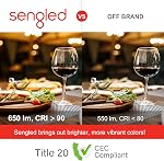 Sengled Ampoule, BR30, S1 Ampoule de lumière de crue intelligente qui fonctionne avec Alexa, lumières à LED dimmable, E26, Des ampoules chaudes, 65W Équivalent, Pas de Hub requis, Soft White (2700k), 1-Pack